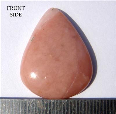 Pink Opal Pear Cabochon